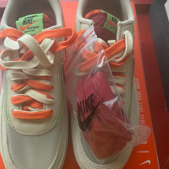 Nike Ld Waffle Sacai Clot Net Orange Blaze - Dh1347-100 - Picture 7 of 11